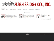 Tablet Screenshot of flashbridgeco.com